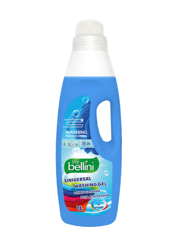 Гель для прання універсальний BELLINI LIFE, морський бриз, 1л